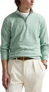 Polo Ralph Lauren Textured Double Knit Quarter Zip Pullover