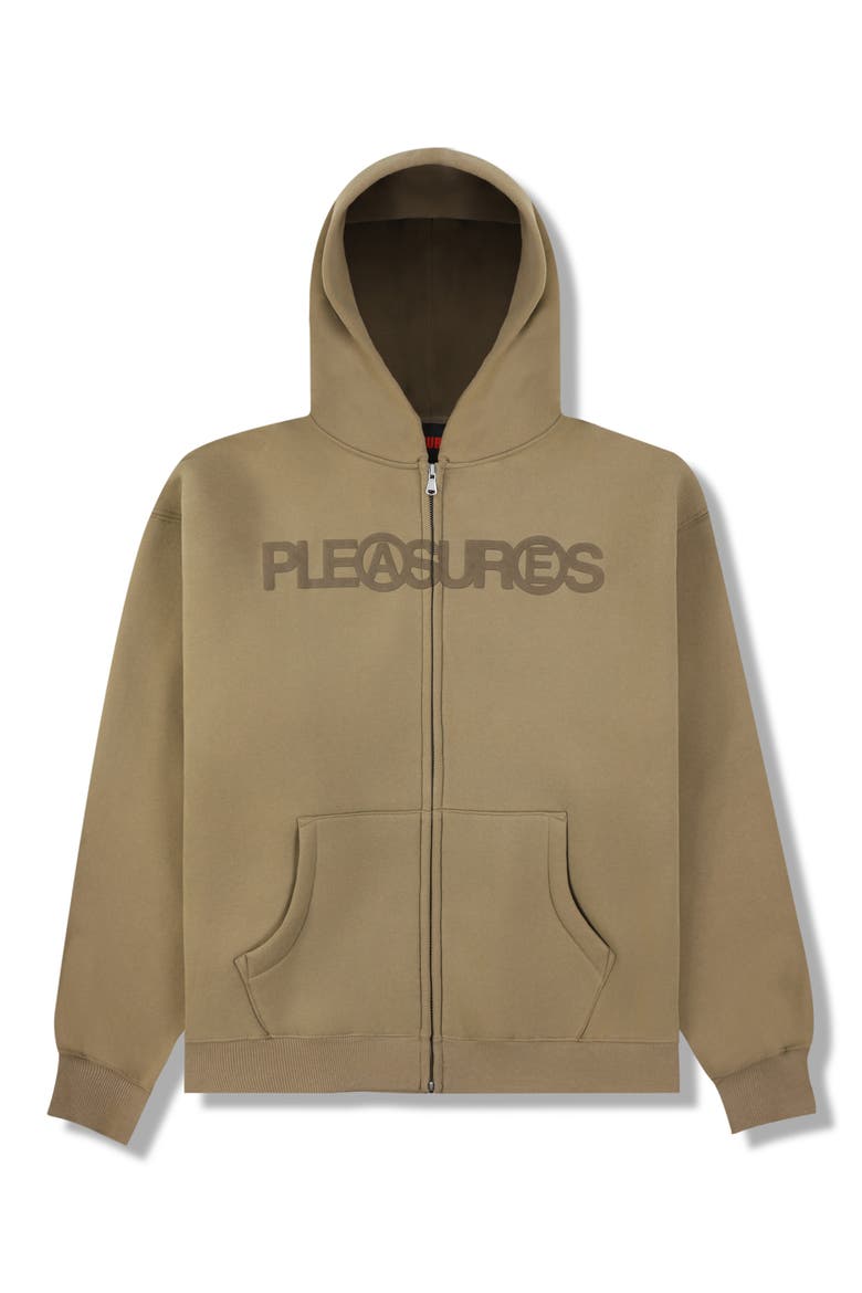 Zine Zip Hoodie, Main, color, MUD