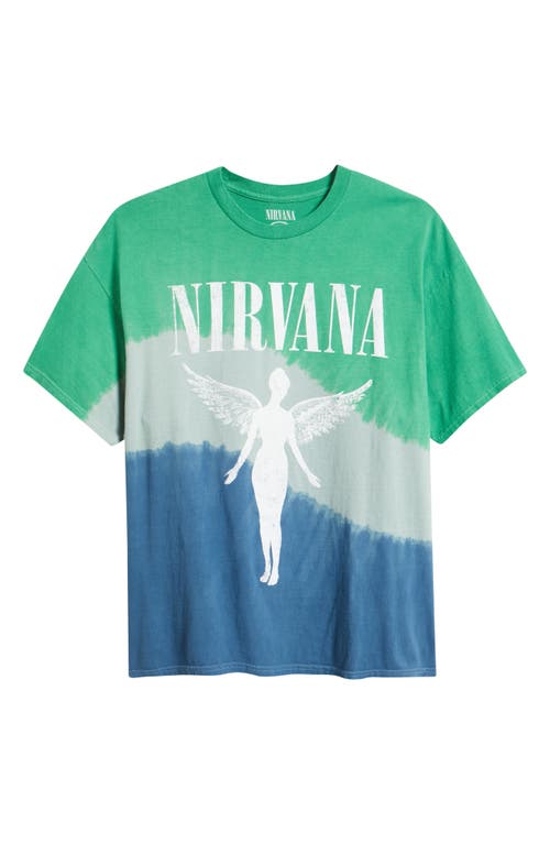 Merch Traffic Nirvana Angel In Utero Tour Graphic T-shirt