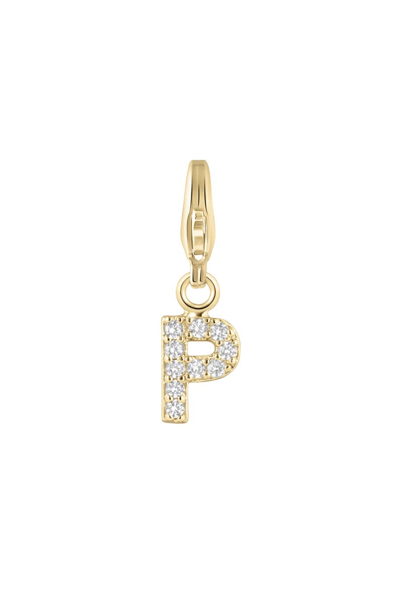 Initial Charm, Main, color, Gold - P