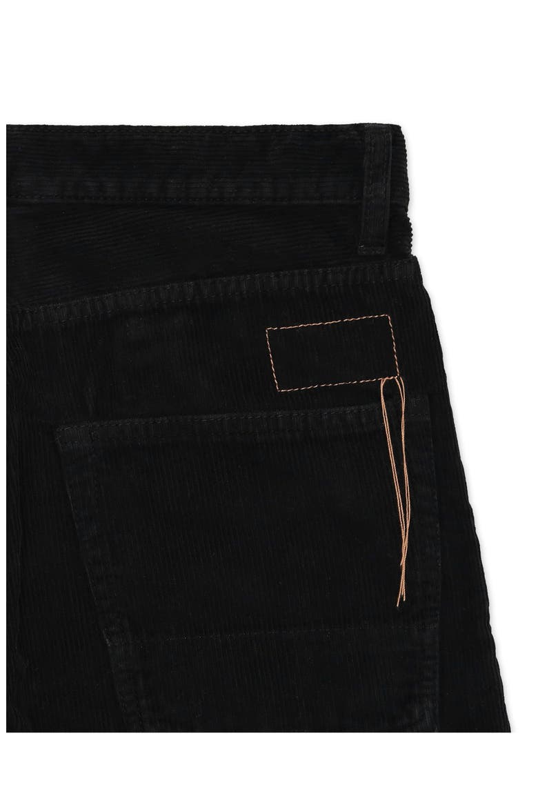 Corduroy Five Pocket Trousers, Alternate, color, Black