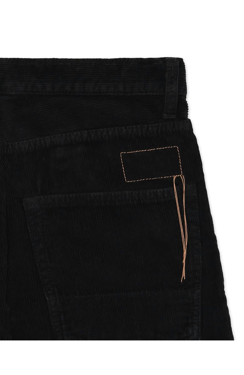 Fortela Corduroy Five Pocket Trousers, Alternate, color, Black