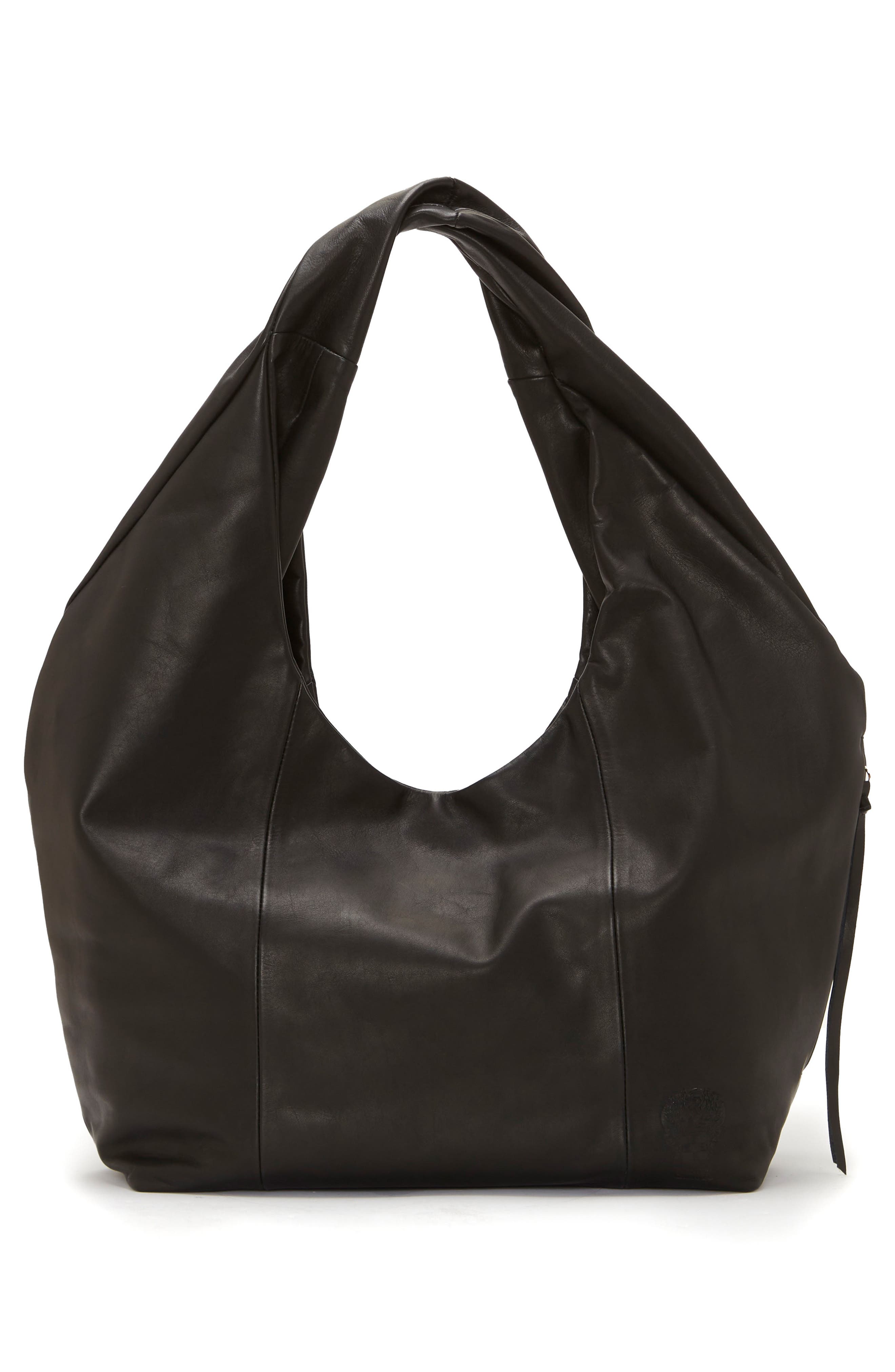 Vince Camuto Elody Leather Hobo Bag, Alternate, color, 