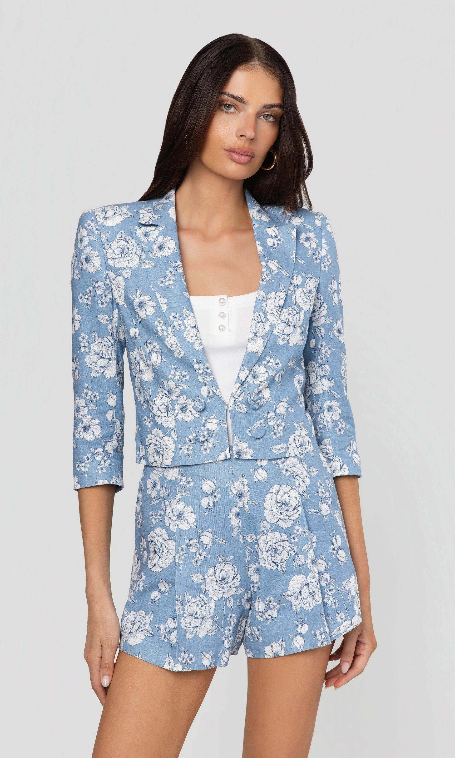 selected Heritage Toile Bl/Wh