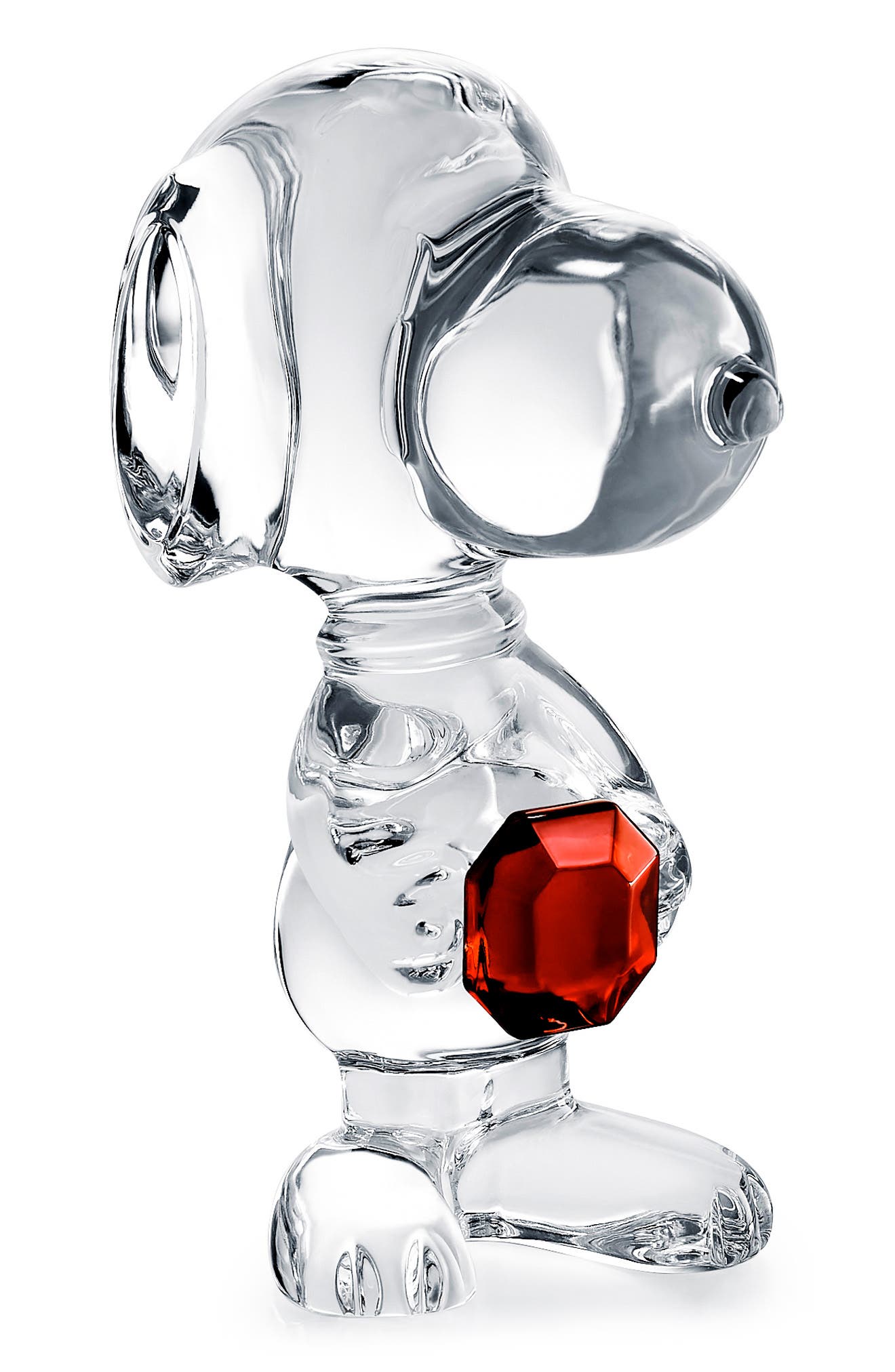 Baccarat Snoopy Octagon Lead Crystal Figurine | Nordstrom