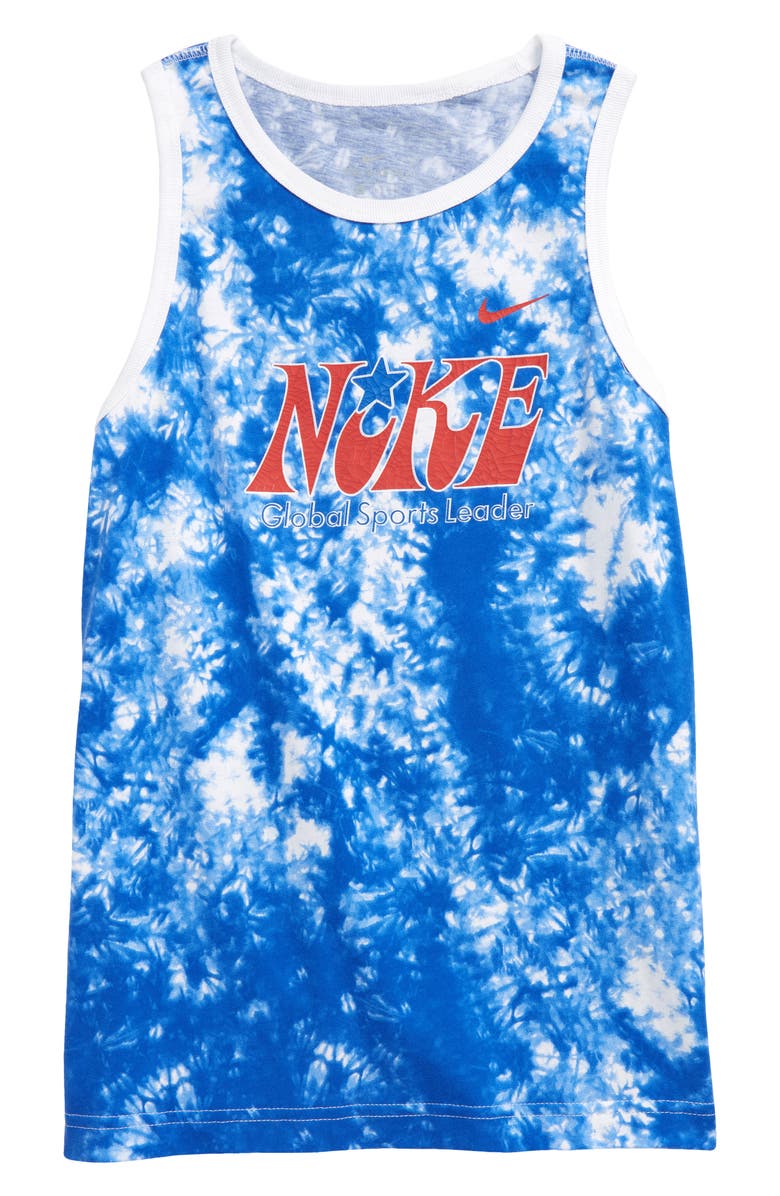 Nike Sportswear Kids' Tie Dye Tank, Main, color,