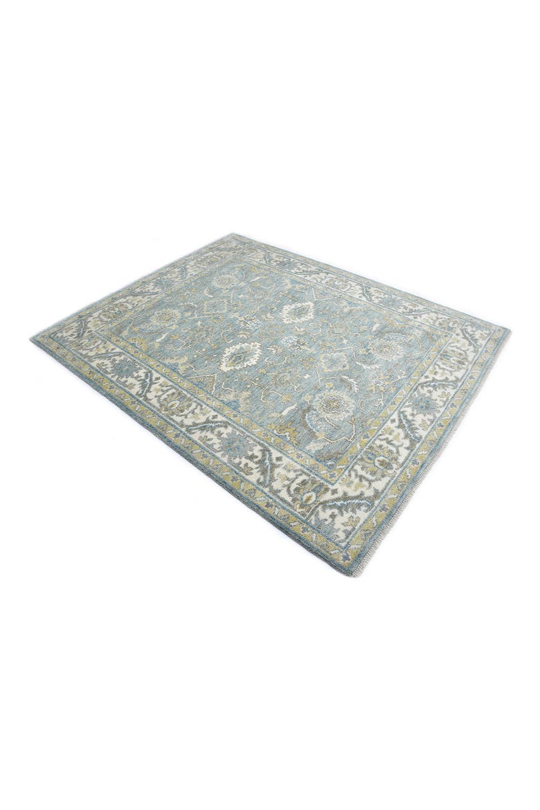Winston Handmade Wool Blend Area Rug, Alternate, color, BLUE