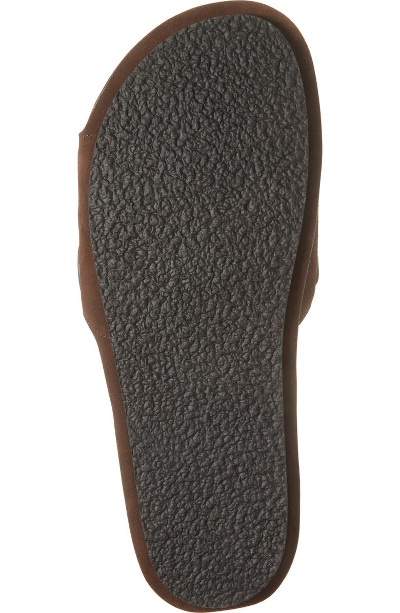 Jacquemus Les Sandales Mocassin Slide Sandal, Alternate, color, Dark Brown 880