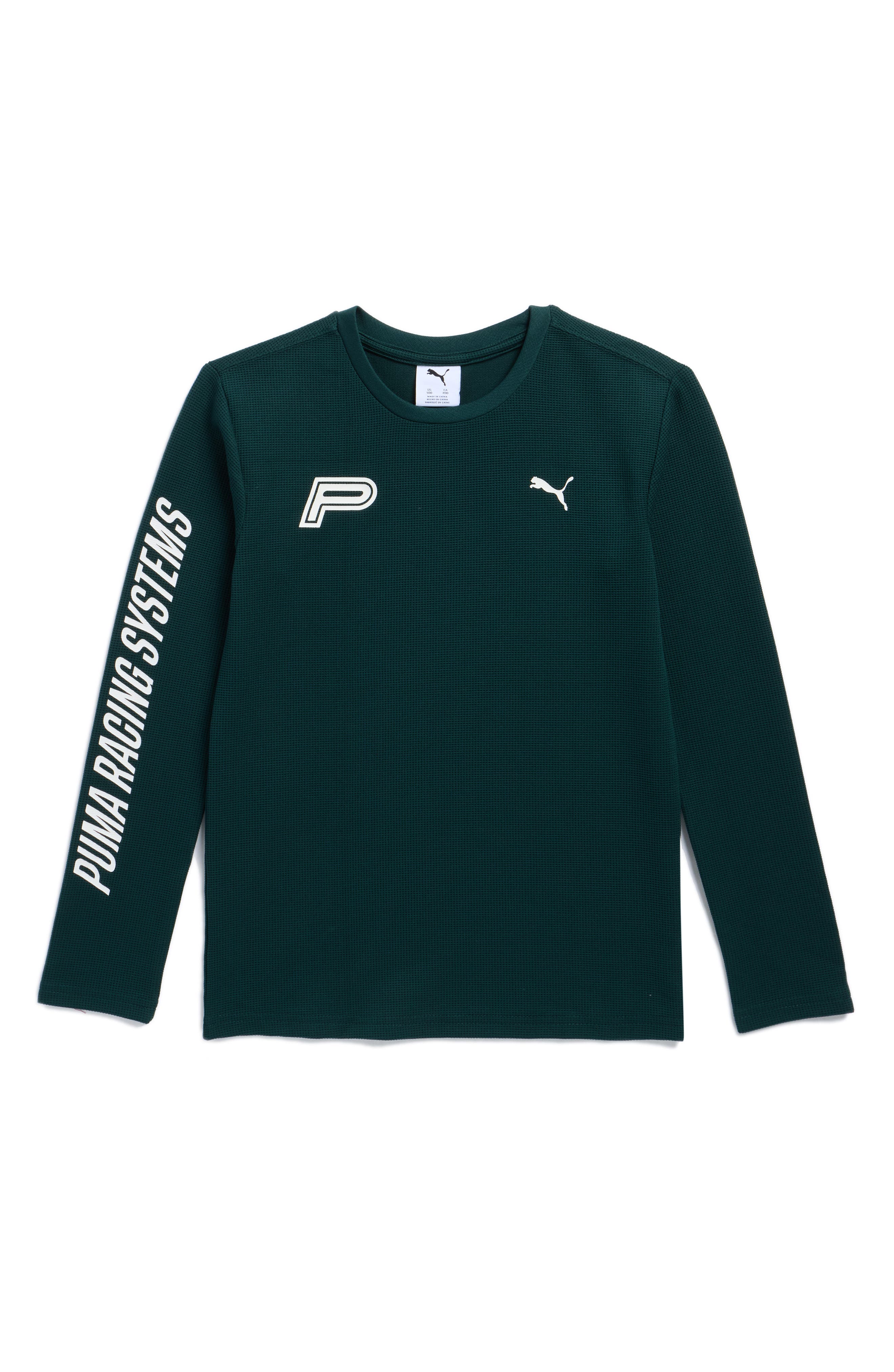 PUMA Kids' Future Archive Waffle Knit Top