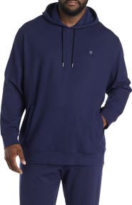 Psycho Bunny Big & Tall Kai Textured Hoodie