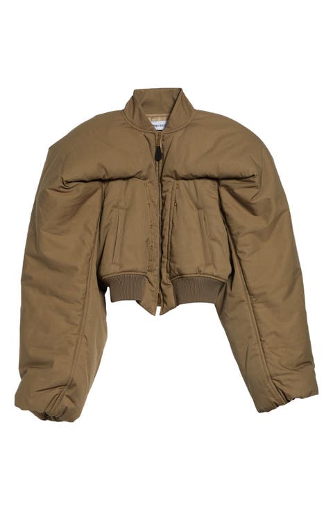 Crop Bomber Jacket