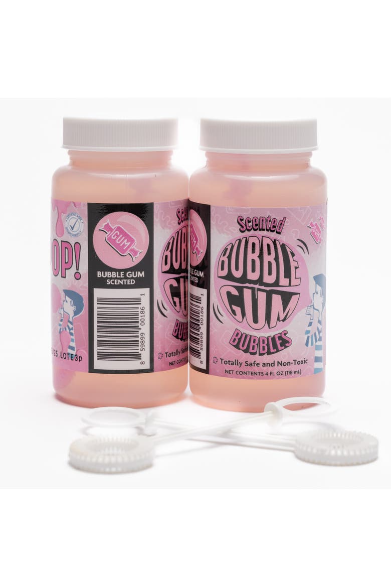 Bubble Love Bubblegum Scented Bubbles - 2 Pack - 4oz Bottles, Alternate, color, Pink