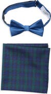 NORDSTROM RACK 2-Piece Satin Bow Tie Set