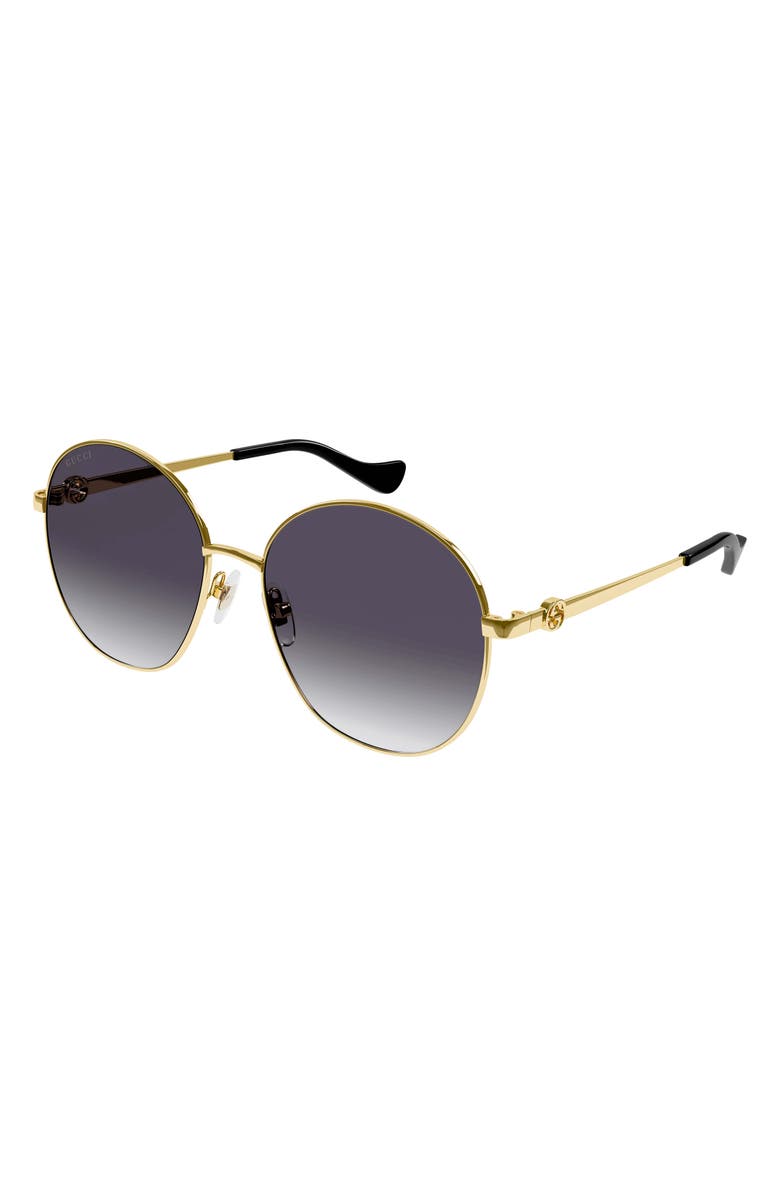 Gucci 59mm Round Sunglasses | Nordstrom display picture 2