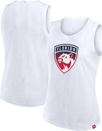 FANATICS Women's Fanatics White Florida Panthers Slub Tank Top