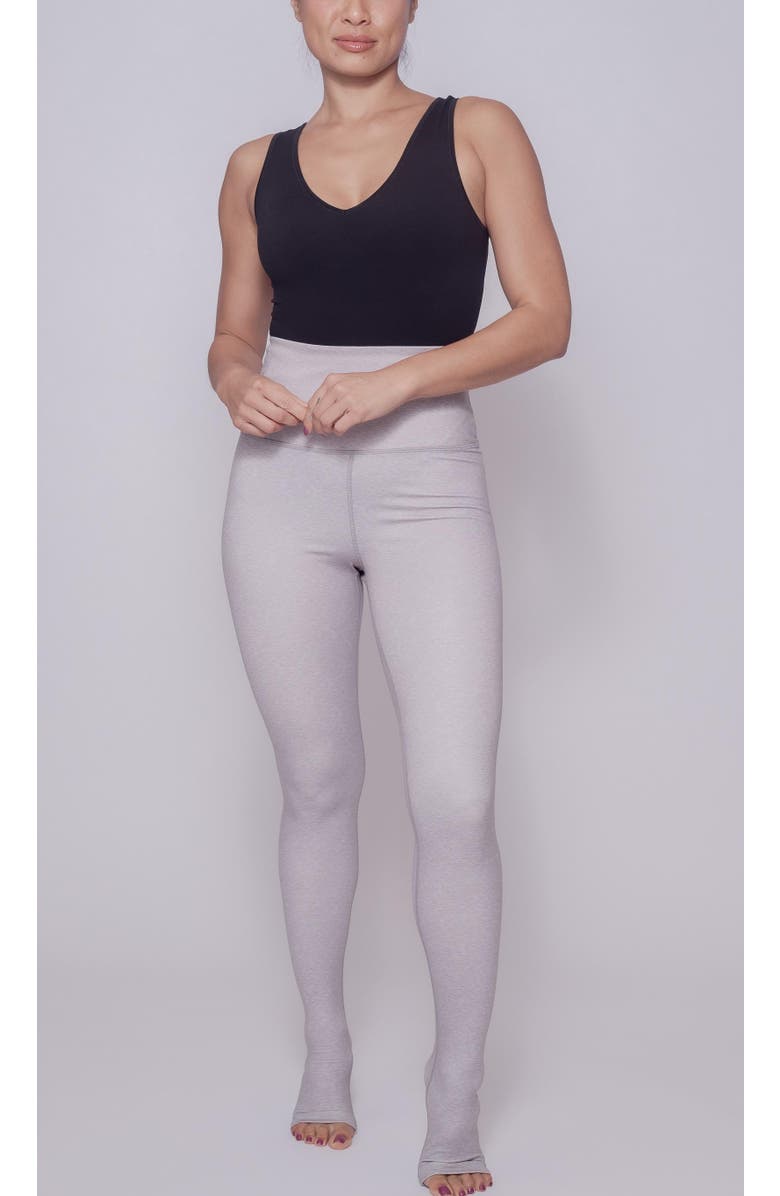 LAS Loungewear Com-pressi-on Me Jet Lag Legging, Main, color, Grey