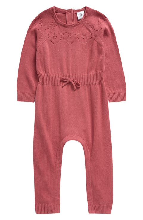 Sweet Cotton Sweater Romper (Baby)