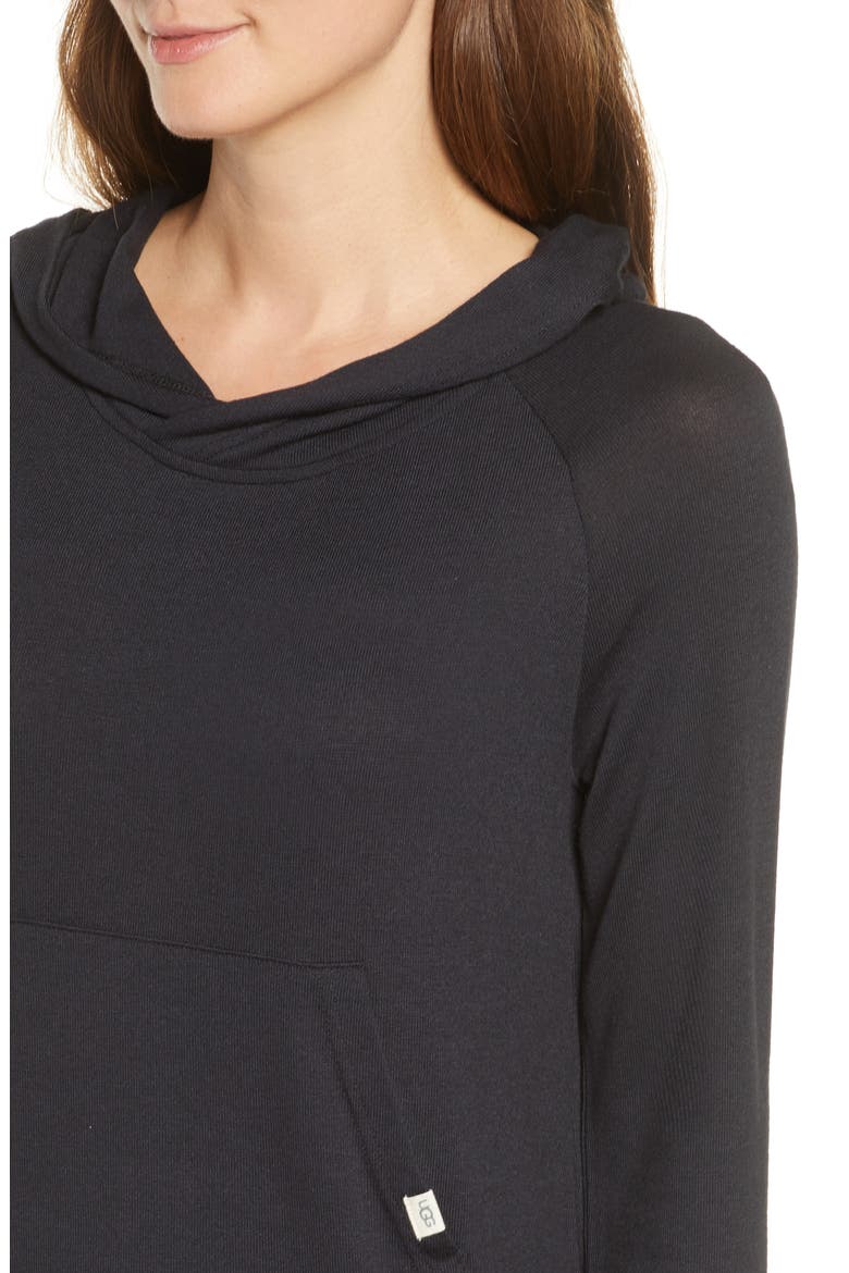Pilar Hoodie, Alternate, color, BLACK