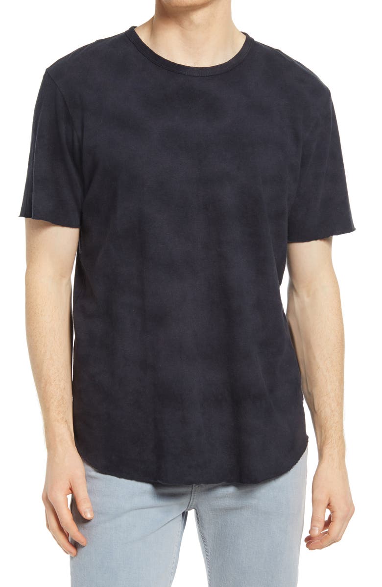 rag & bone Haydon Tie Dye Linen & Cotton T-Shirt, Main, color, 