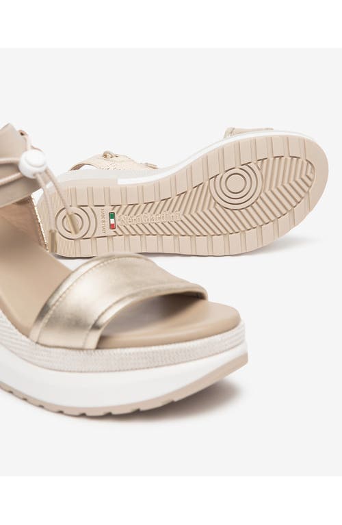Nerogiardini Bungee Platform Wedge Sandal
