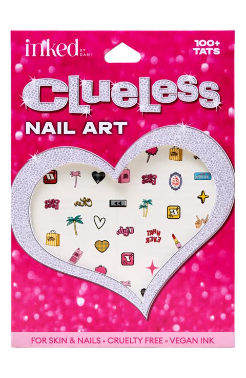 Clueless Whatever Nail Art Tattoos