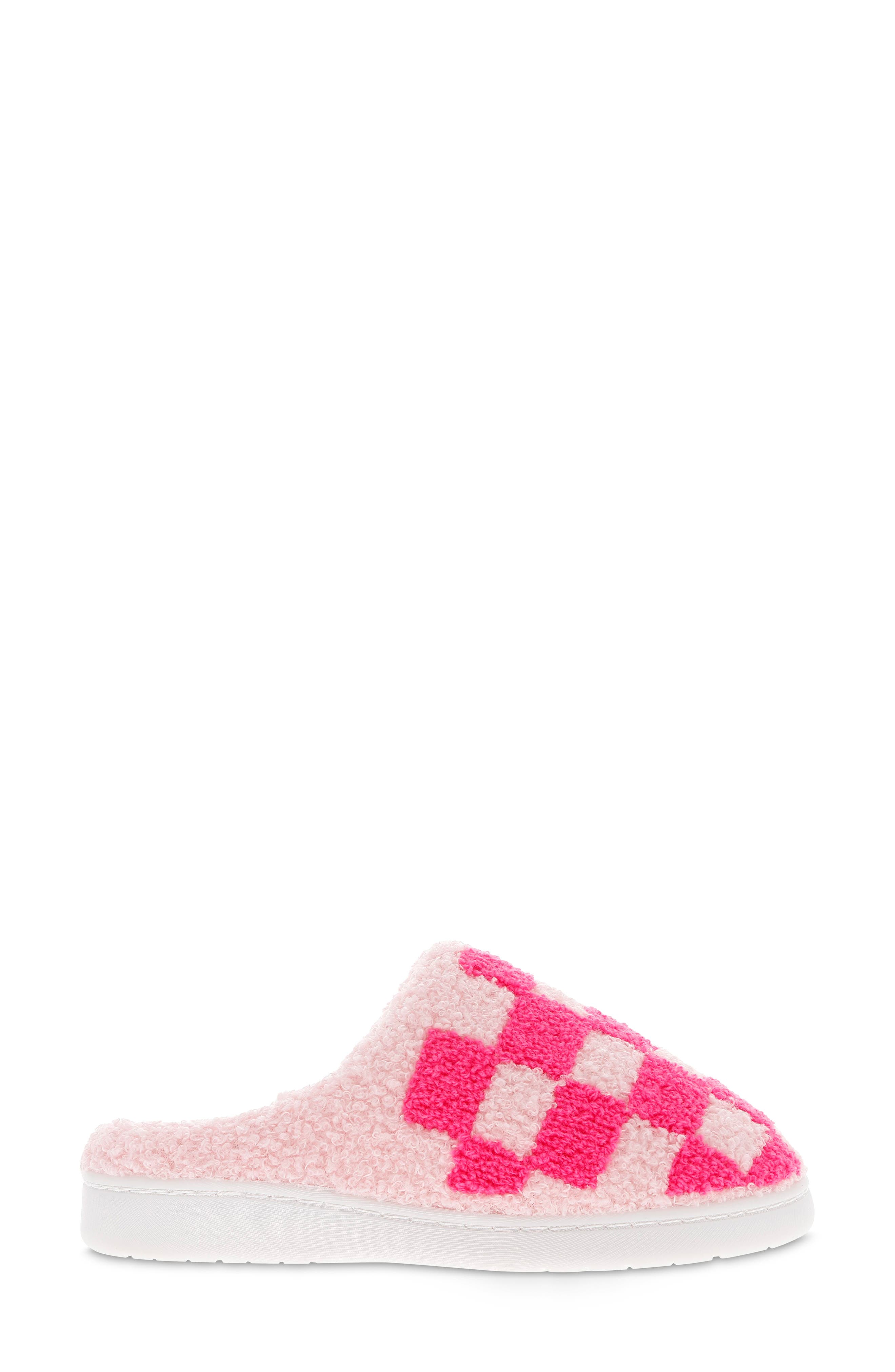 MIA Cozi Slipper, Alternate, color, Blush/Pink Check