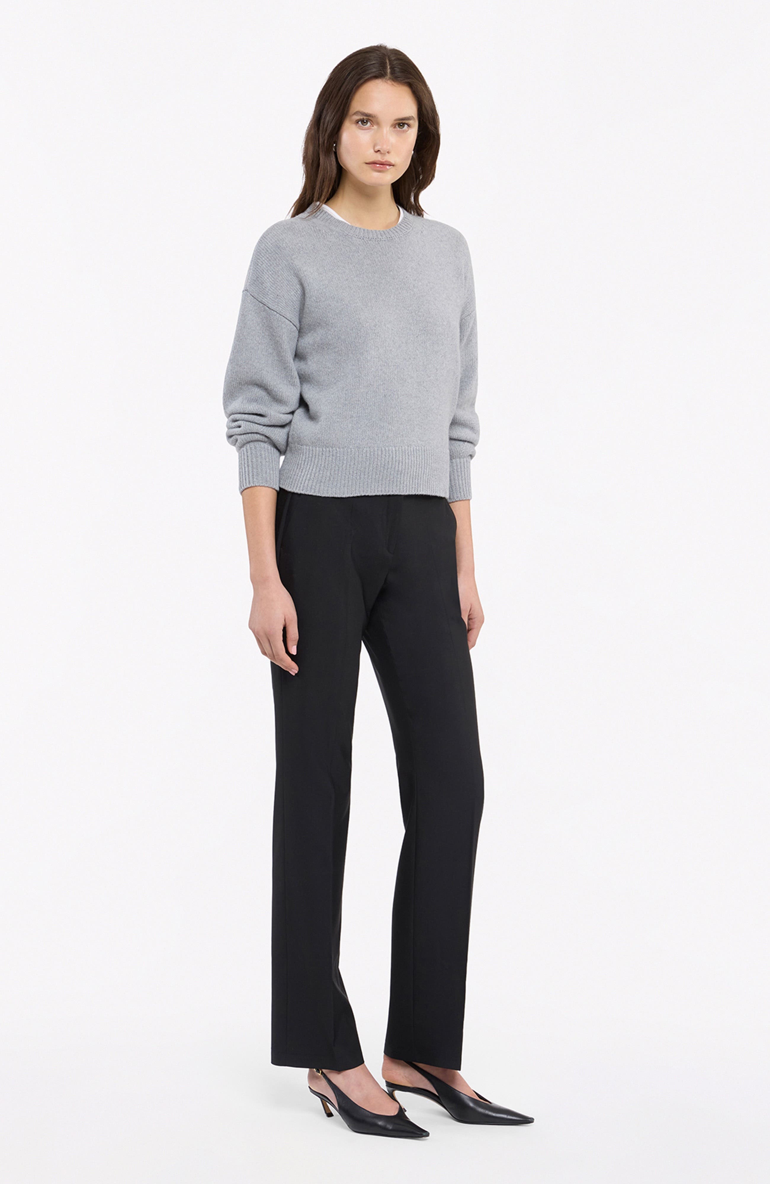Cashmere Knit Sweatshirt - image 2