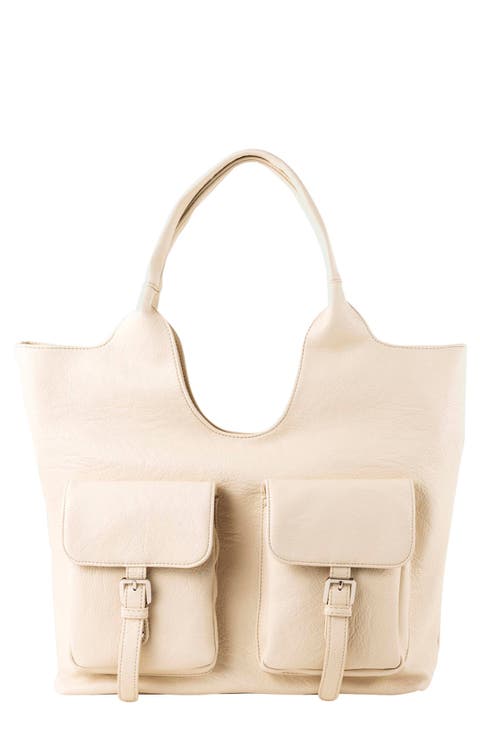 The Royale Vegan Leather Tote