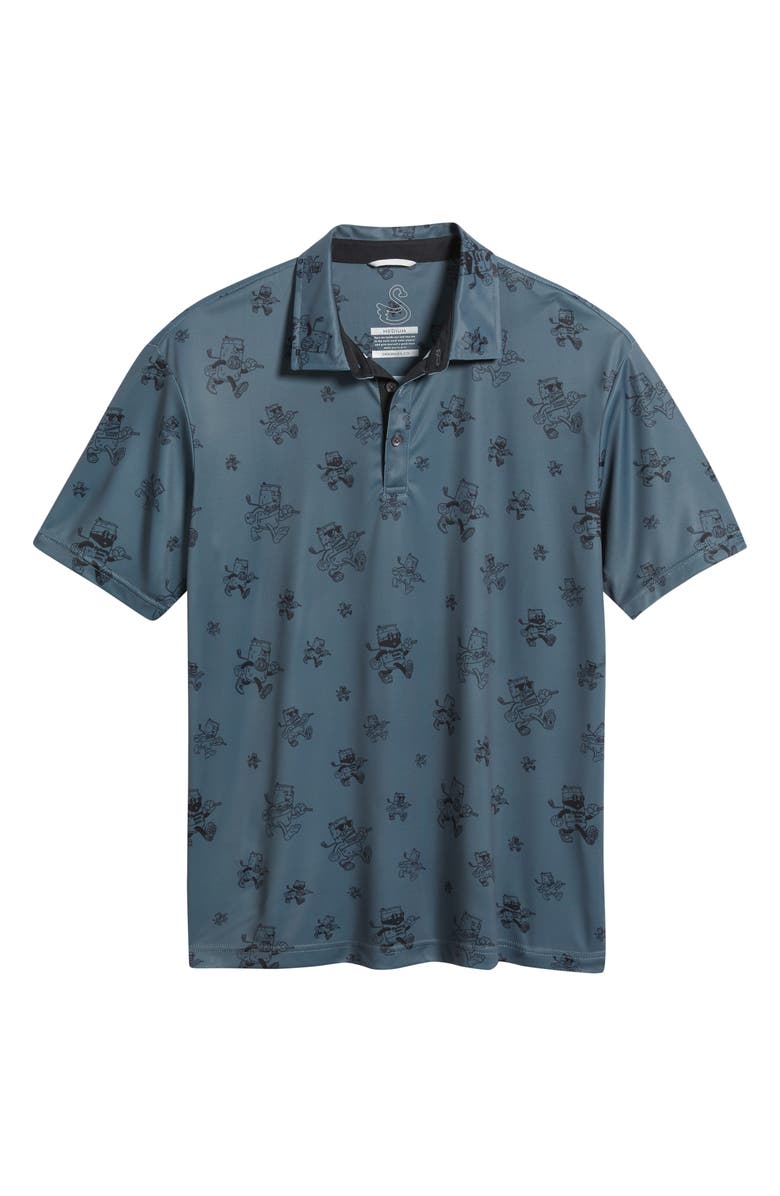 Swannies Bill Novelty Print Polo, Alternate, color, 
