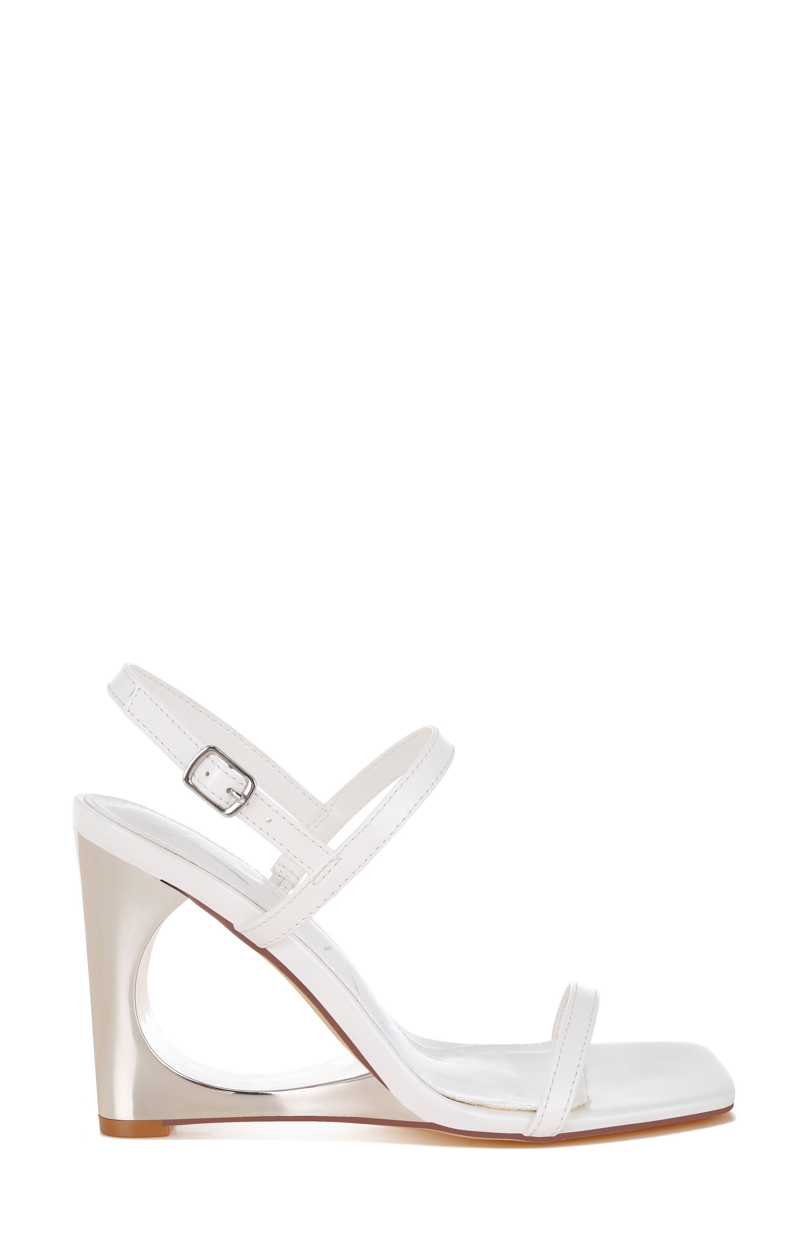 LONDON RAG Ladra Wedge Sandal, Alternate, color, White