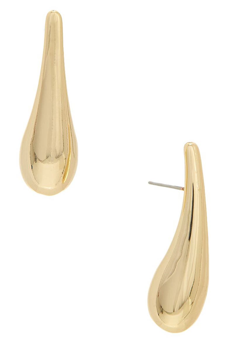 Teardrop Earrings, Main, color, YELLOW
