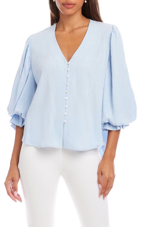 Linen Blend Top