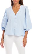 Karen Kane Linen Blend Top