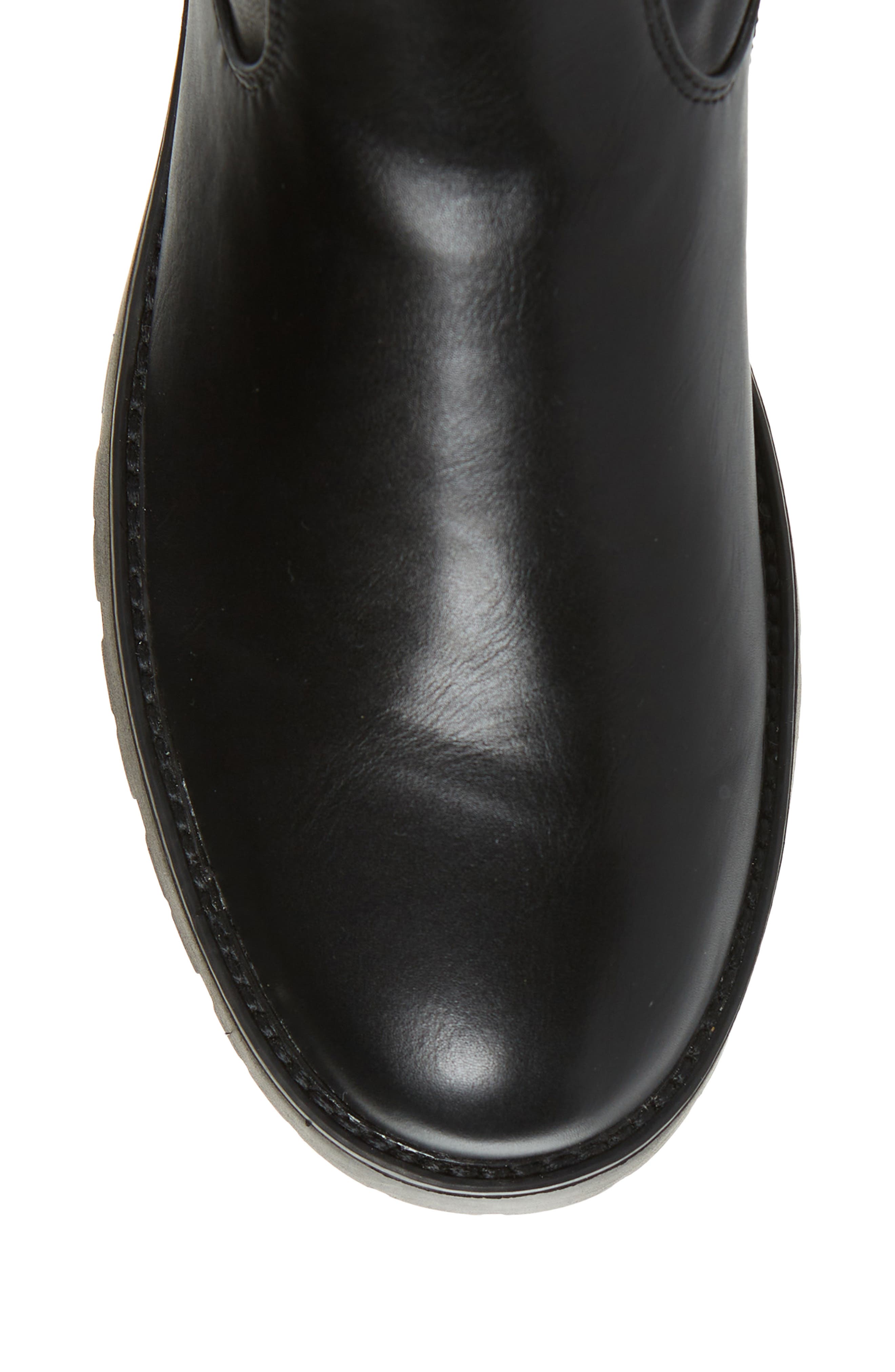 AZALEA WANG Surgical Thigh High Boot, Alternate, color, Black