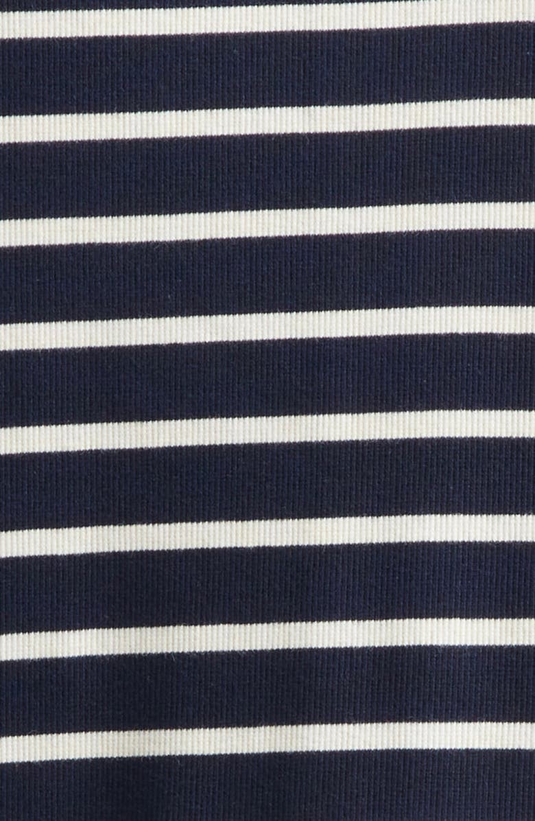 Balmain Stripe College Emblem PoloMarinière, Alternate, color, Blue Multi