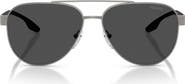 Prada Linea Rossa 58mm Polarized Pilot Sunglasses