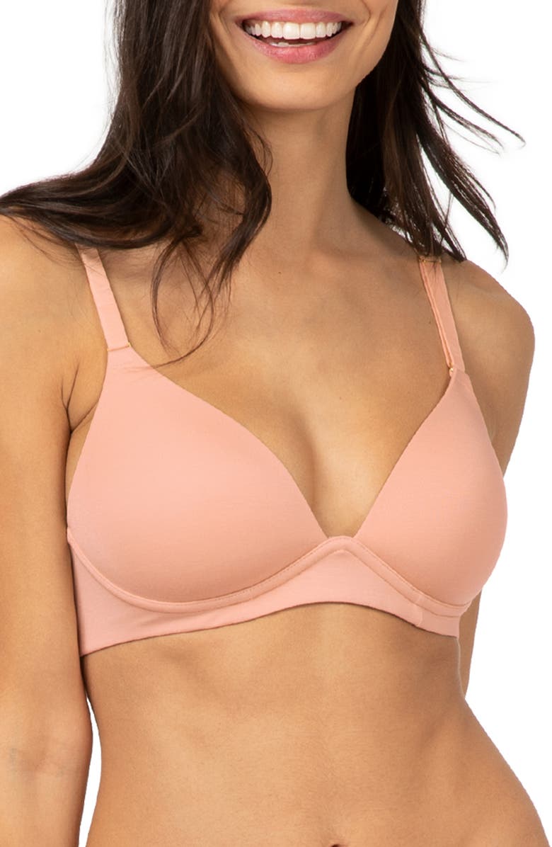 LIVELY The All-Day Plunge No-Wire Bra, Main, color, 