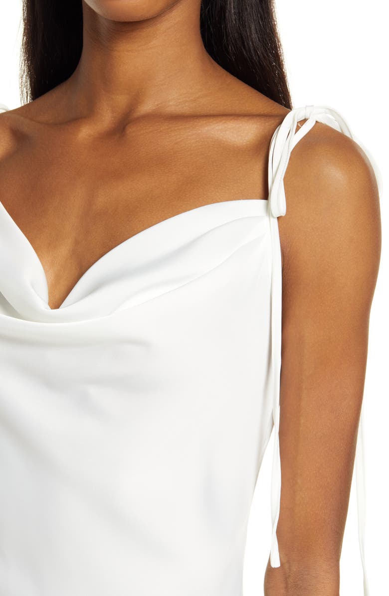 WAYF The Beverly Cowl Neck Midi Dress, Alternate, color,