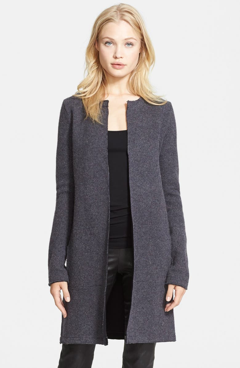Majestic Filatures Majestic Long Wool Cardigan, Main, color,
