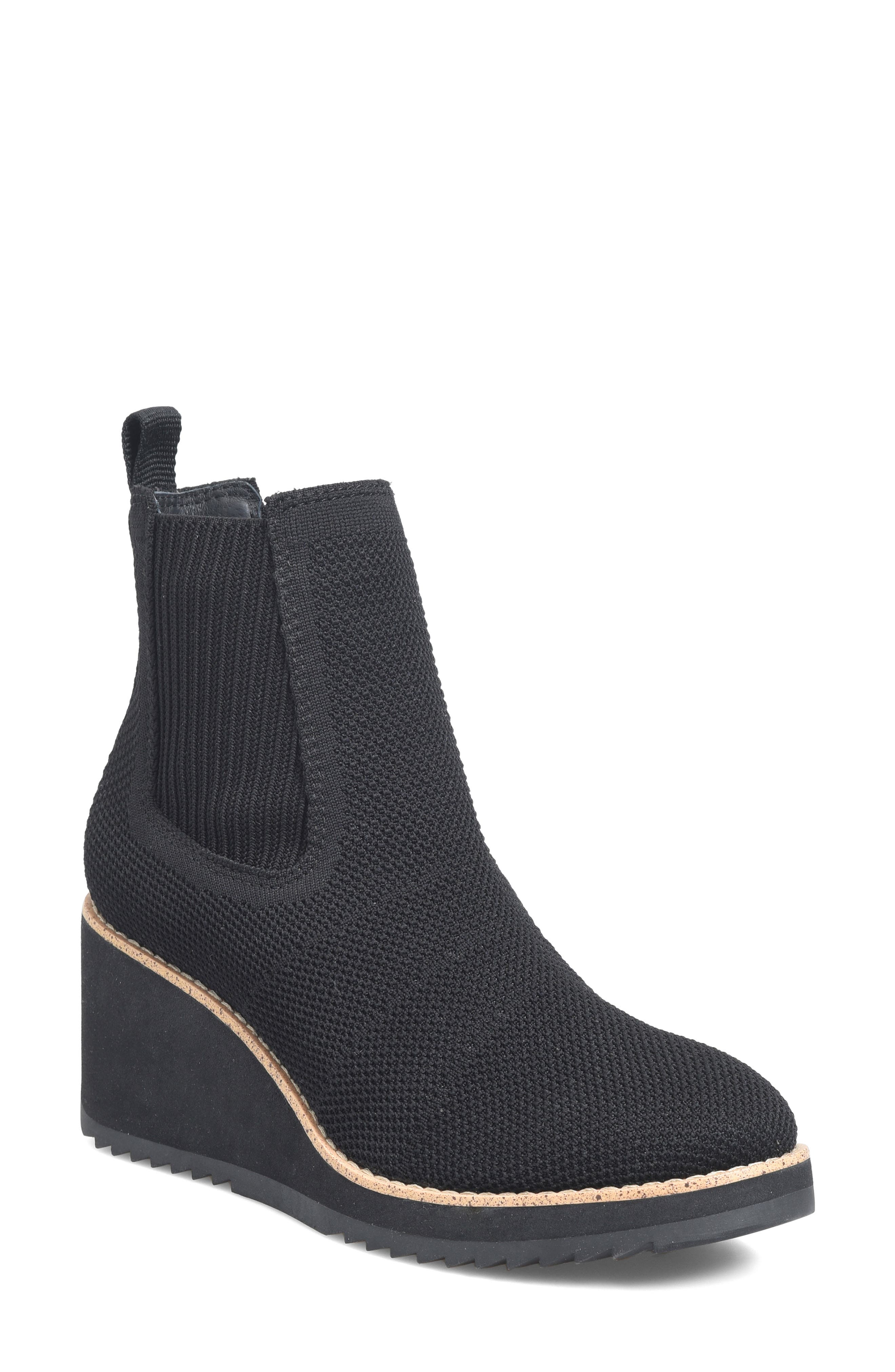 Söfft Eiley Platform Wedge Chelsea Boot