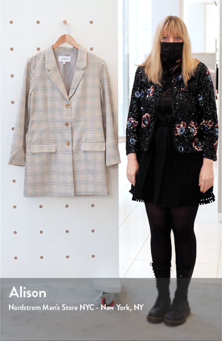 BB Dakota Plaid Behavior Plaid Blazer, sales video thumbnail