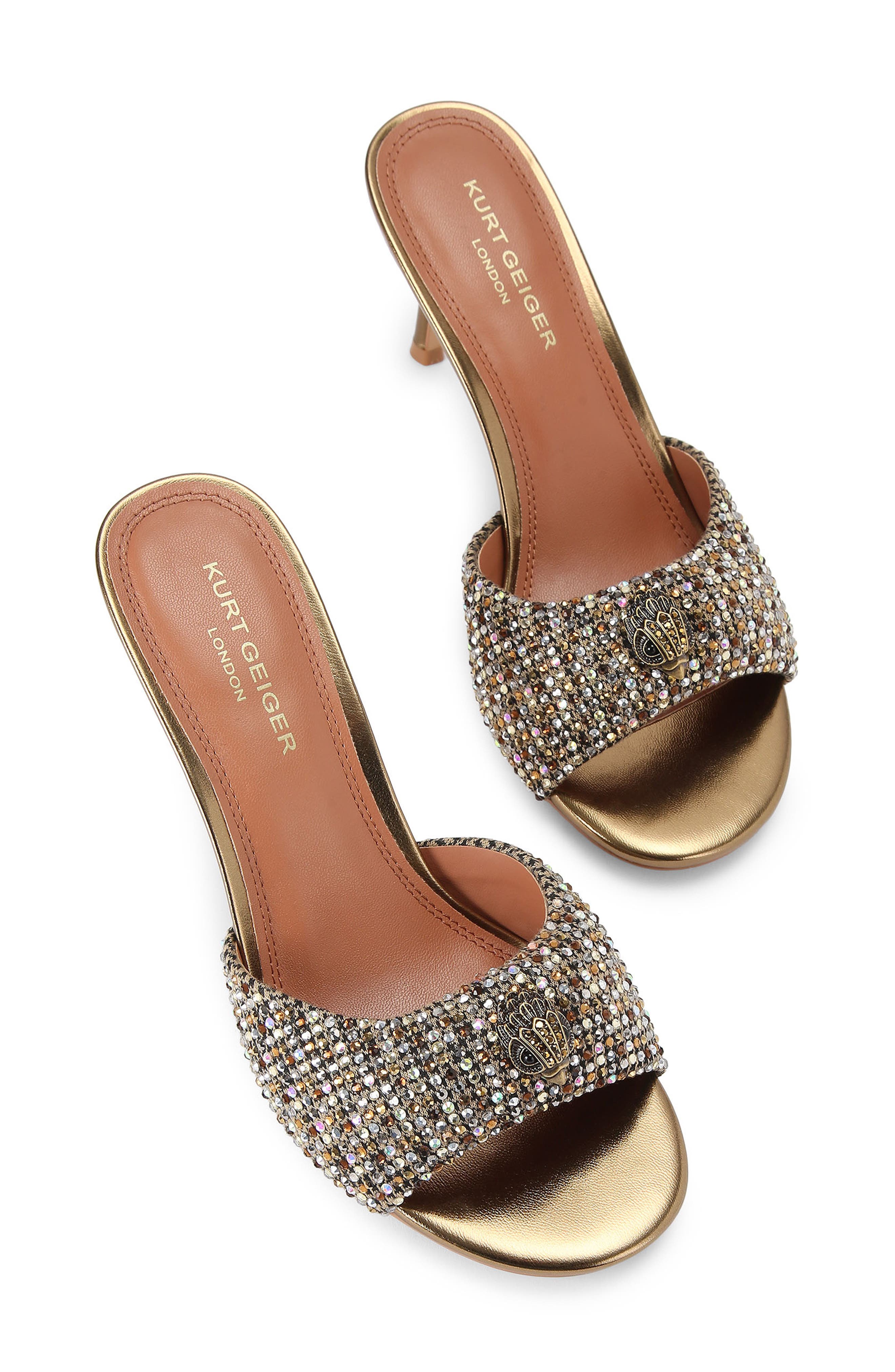 Kurt Geiger London Slide Sandal, Alternate, color, Open Beige