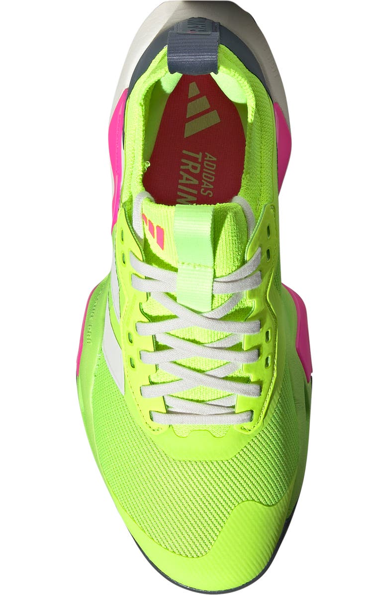 adidas Rapidmove Adv 2 HIIT Training Shoe, Alternate, color, Lemon/ Chalk White/Pink