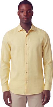 Lords of Harlech Linen Long Sleeve Shirt