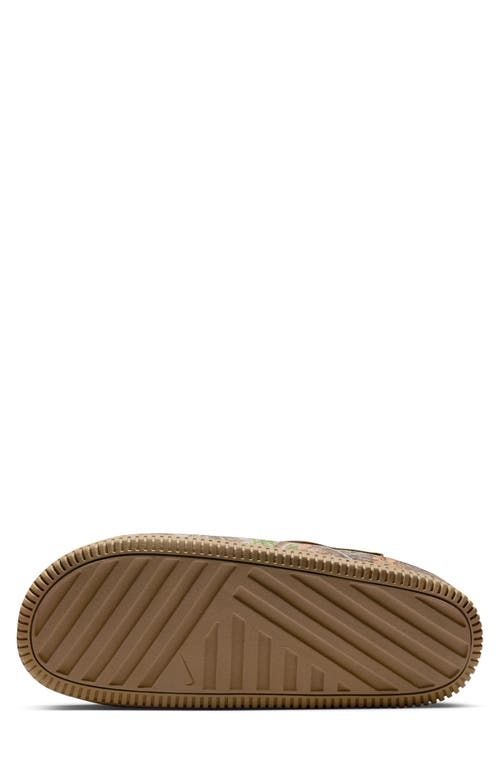 Nike Calm Convertible Slingback Mule In Brown