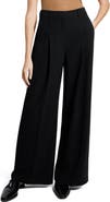 Theory Pleated High Rise Wide Leg Pants