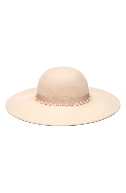 Honey Wool Felt Hat