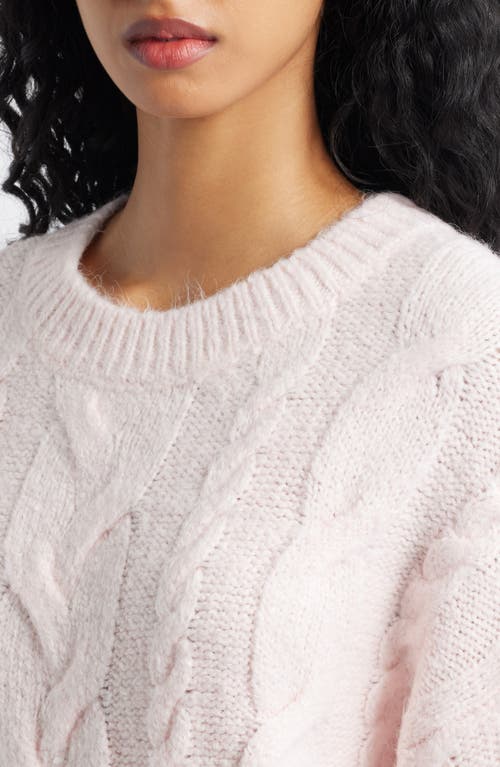 Bp. Oversize Cozy Cable Sweater In Multi