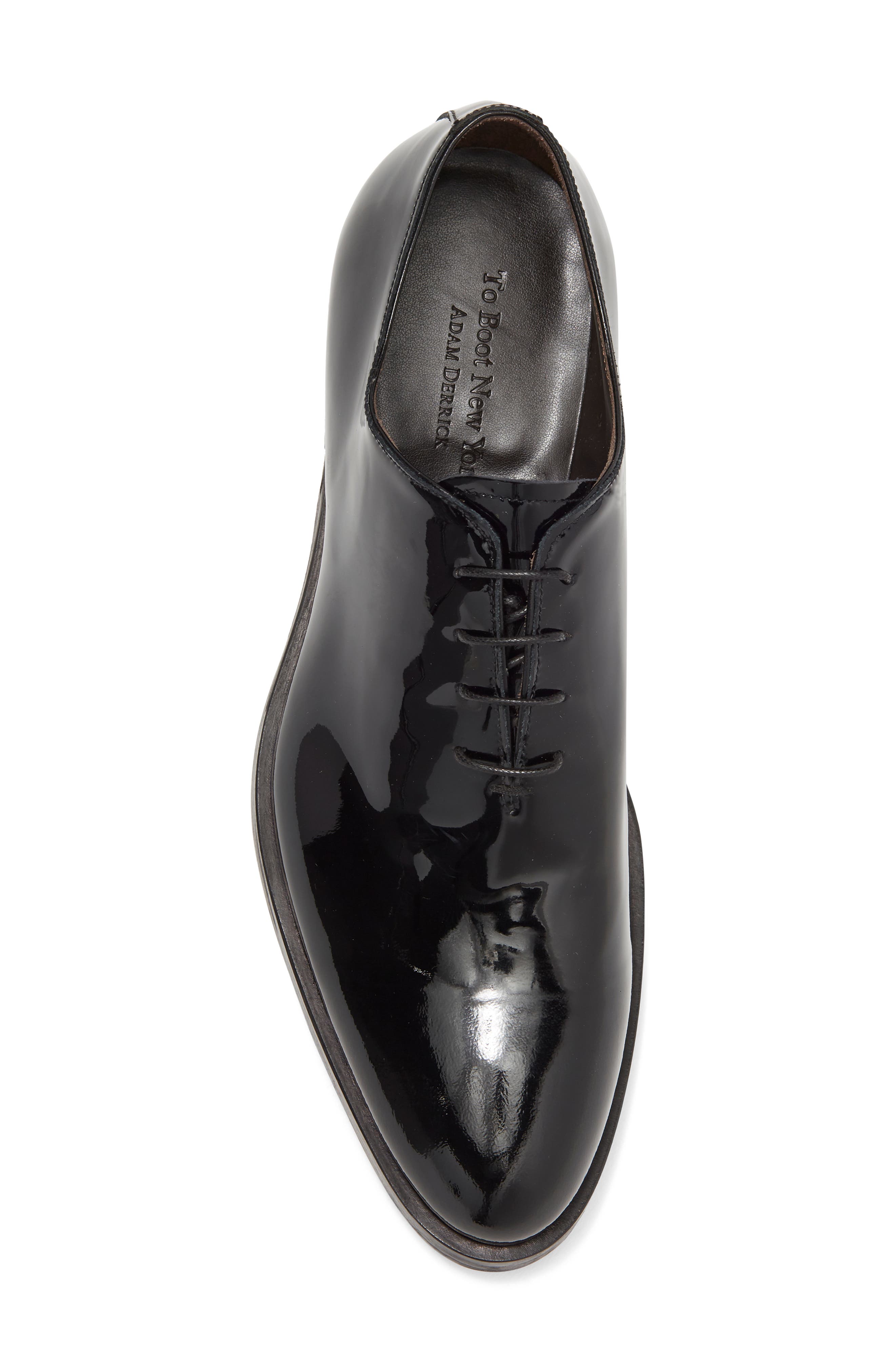 Costner Patent Leather Oxford, Alternate, color, VERNICE NERO