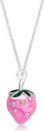 Chanteur Kids' Strawberry Pendant Necklace